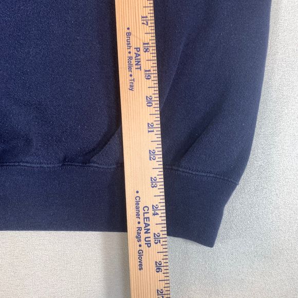 Vintage Go Navy crewneck sweater USA medium blue - Picture 5 of 6